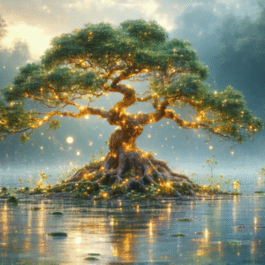 Illuminated Tree - 047