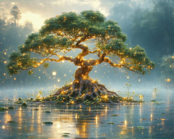 Illuminated Tree - 047